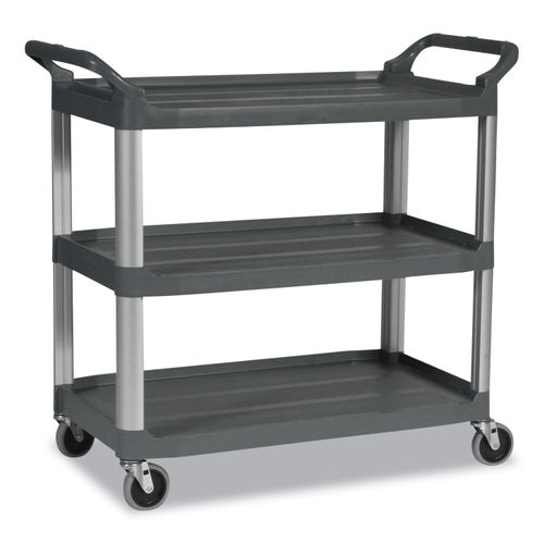 Rubbermaid Commercial 4-Shelf Xtra Storage Shelving Unit, 800-Pound  Capacity, Black