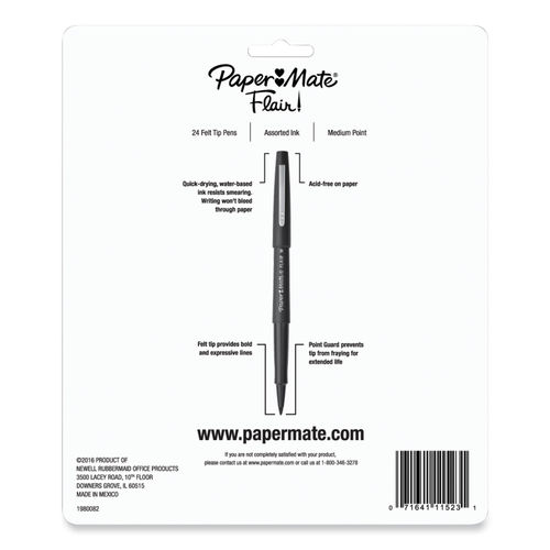 Paper Mate Flair Guard Pens - Journaling Pack, Set of 12