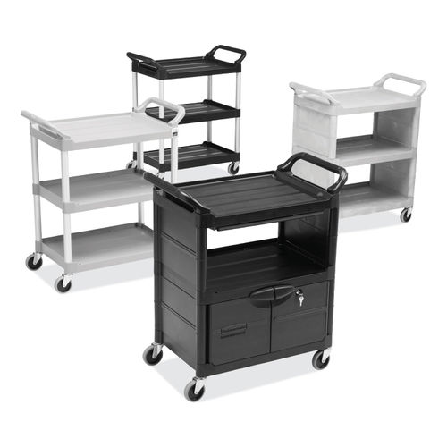  Rubbermaid Commercial Products Rolling Cart Lockable