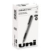 UBC65800 - 207 Impact Gel Pen, Stick, Bold 1 mm, Black Ink, Silver/Black Barrel