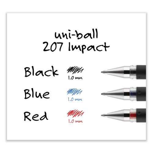  Uni-Ball SAN - Uniball Gel Impact Pen, 1.0 mm