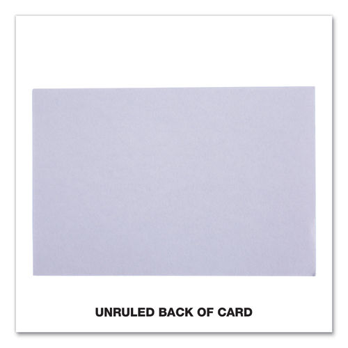 Universal Unruled Index Cards 4 x 6 White 100/Pack