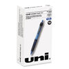 UBC42071 - Power Tank RT Ballpoint Pen, Retractable, Bold 1 mm, Blue Ink, Translucent Blue/Black Barrel, Dozen