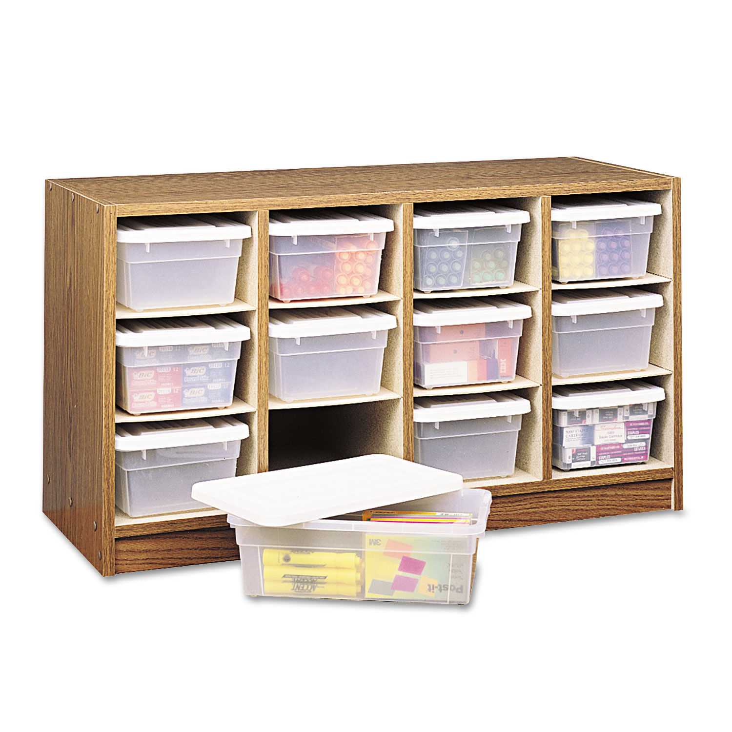 plastic bin organizer