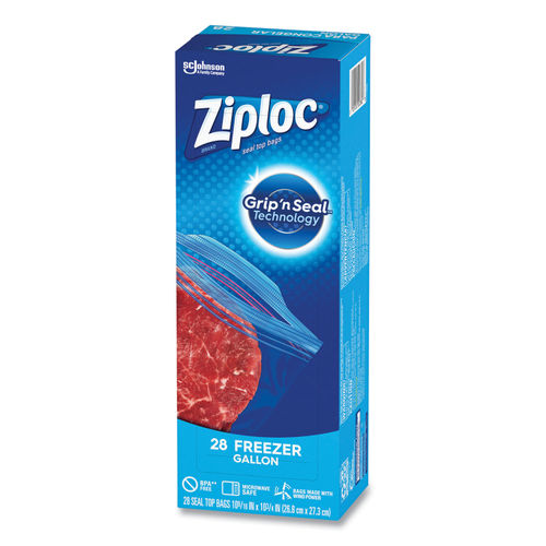 Ziploc Freezer bag 2 gal pack of 100 - Office Depot