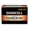 DURMN2400B24000 - Power Boost CopperTop Alkaline AAA Batteries, 24/Box