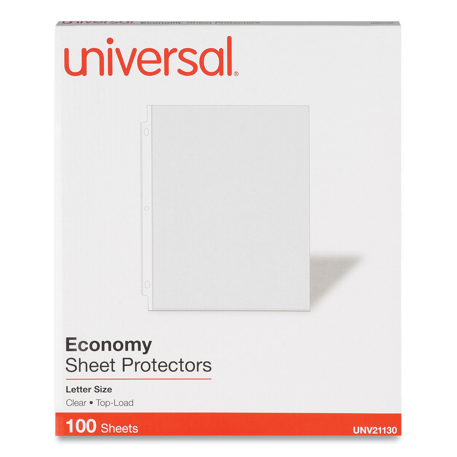 Top-Load Poly Sheet Protectors by Universal® UNV21130