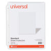 UNV21124 - Top-Load Poly Sheet Protectors, Standard Gauge, Letter, Clear, 50/Pack