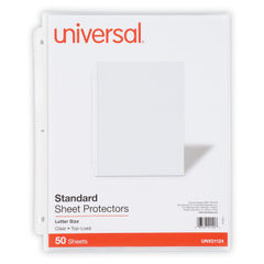 Universal 12 x 12 Pocket Page Protectors - Style 1 - 20 Pack