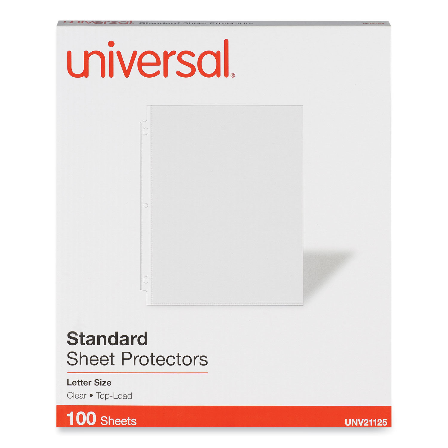 Top-Load Poly Sheet Protectors by Universal® UNV21125