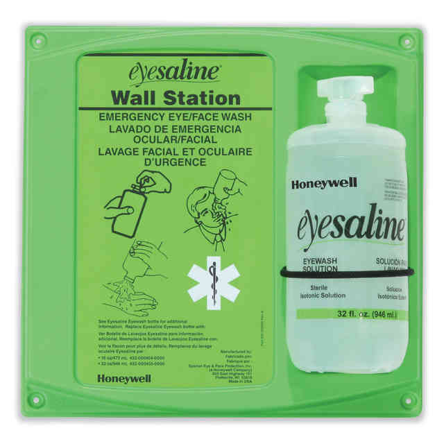 Fendall Single Eye Wash Station, 32 oz, 8/Carton Fendall Single Eye Wash Station, 32 oz, 8/Carton