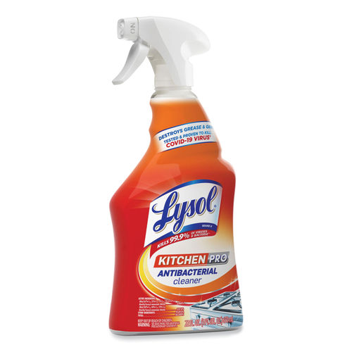 Lysol Kitchen Pro Antibacterial Cleaner Spray - Shop All Purpose Cleaners  at H-E-B