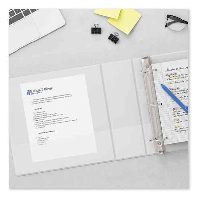 Slant D-Ring View Binder by Universal® UNV20994