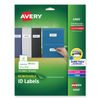 AVE6460 - Removable Multi-Use Labels, Inkjet/Laser Printers, 1 x 2.63, White, 30/Sheet, 25 Sheets/Pack