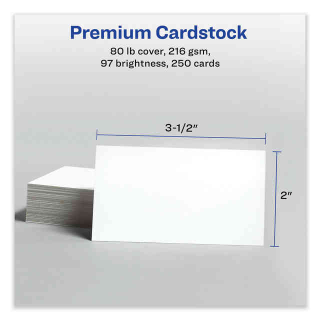 Printable Microperforated Business Cards w/Sure Feed Technology by ...