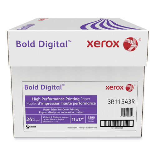 Bold Digital Printing Paper, 100 Bright, 28 lb Bond Weight, 8.5 x