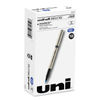 UBC60053 - Deluxe Roller Ball Pen, Stick, Fine 0.7 mm, Blue Ink, Champagne/Black/Blue Barrel, Dozen