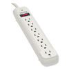 TRPTLP725 - Protect It! Surge Protector, 7 AC Outlets, 25 ft Cord, 1,080 J, Light Gray