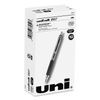 UBC33950 - Signo 207 Gel Pen, Retractable, Medium 0.7 mm, Black Ink, Smoke/Black Barrel, Dozen