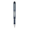 UBC40173 - Jetstream Hybrid Gel Pen, Stick, Fine 0.7 mm, Black Ink, Black/Silver Barrel