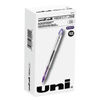 UBC69025 - VISION ELITE Hybrid Gel Pen, Stick, Bold 0.8 mm, Violet Ink, White/Violet/Clear Barrel