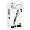 UBC70221 - Signo 207 Gel Pen, Retractable, Medium 0.7 mm, Violet Ink, Smoke/Black/Violet Barrel, Dozen