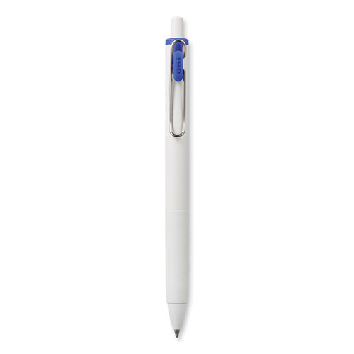 Unione Gel Pen, Retractable, Medium 0.7 mm, Fashion Ink-Color Assortment, White Barrel, 5/Pack