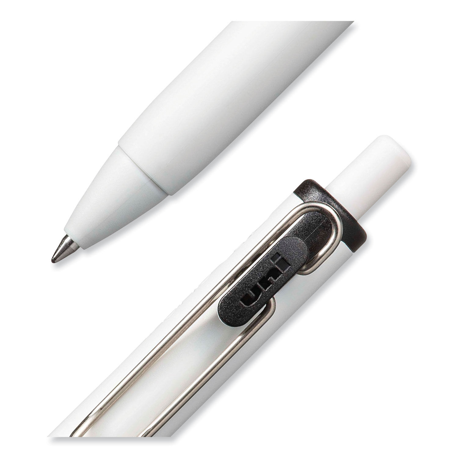 Onyx Roller Ball Pen, Stick, Micro 0.5 mm, Blue Ink, Black Matte Barrel, Dozen
