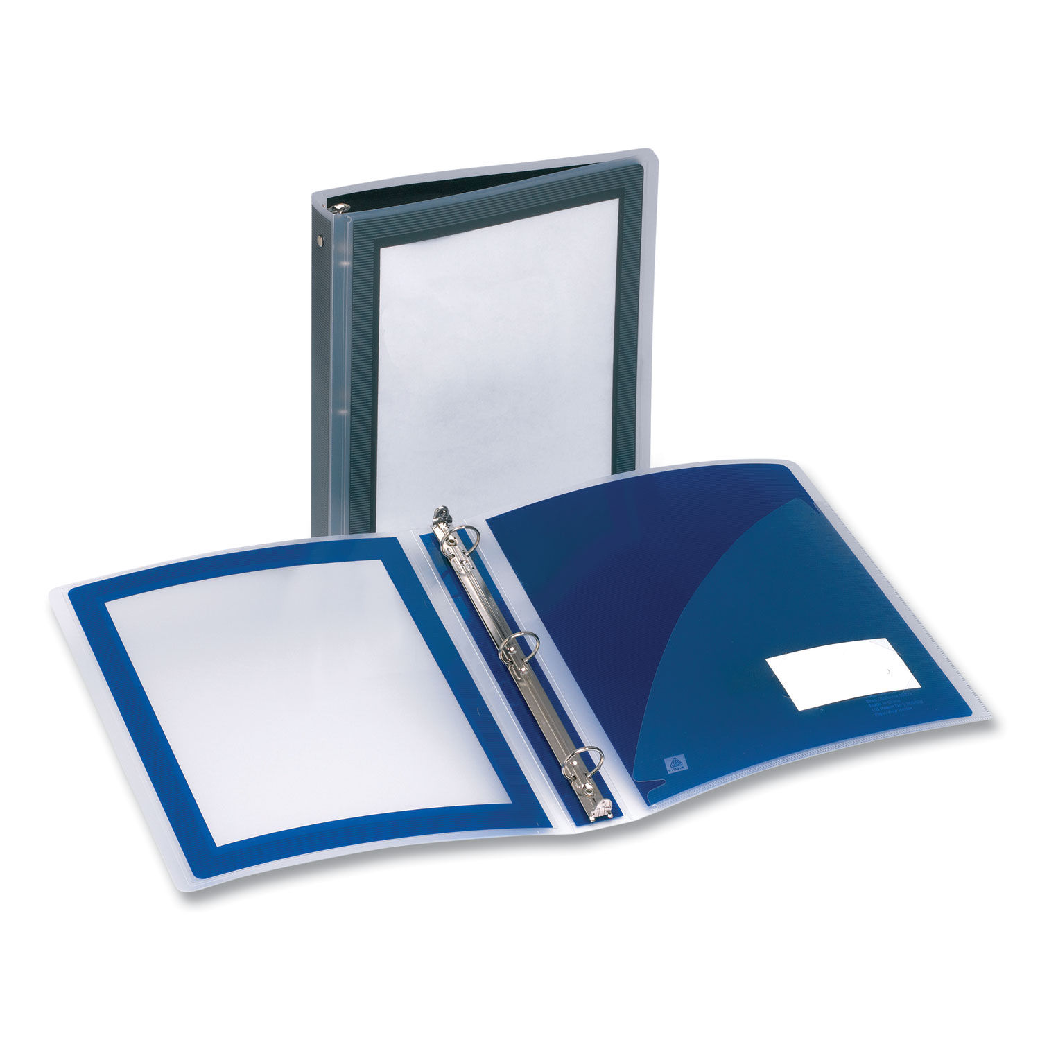 Source small plastic ring binder with divider transparent pp file folder  ring binder with divider on m.