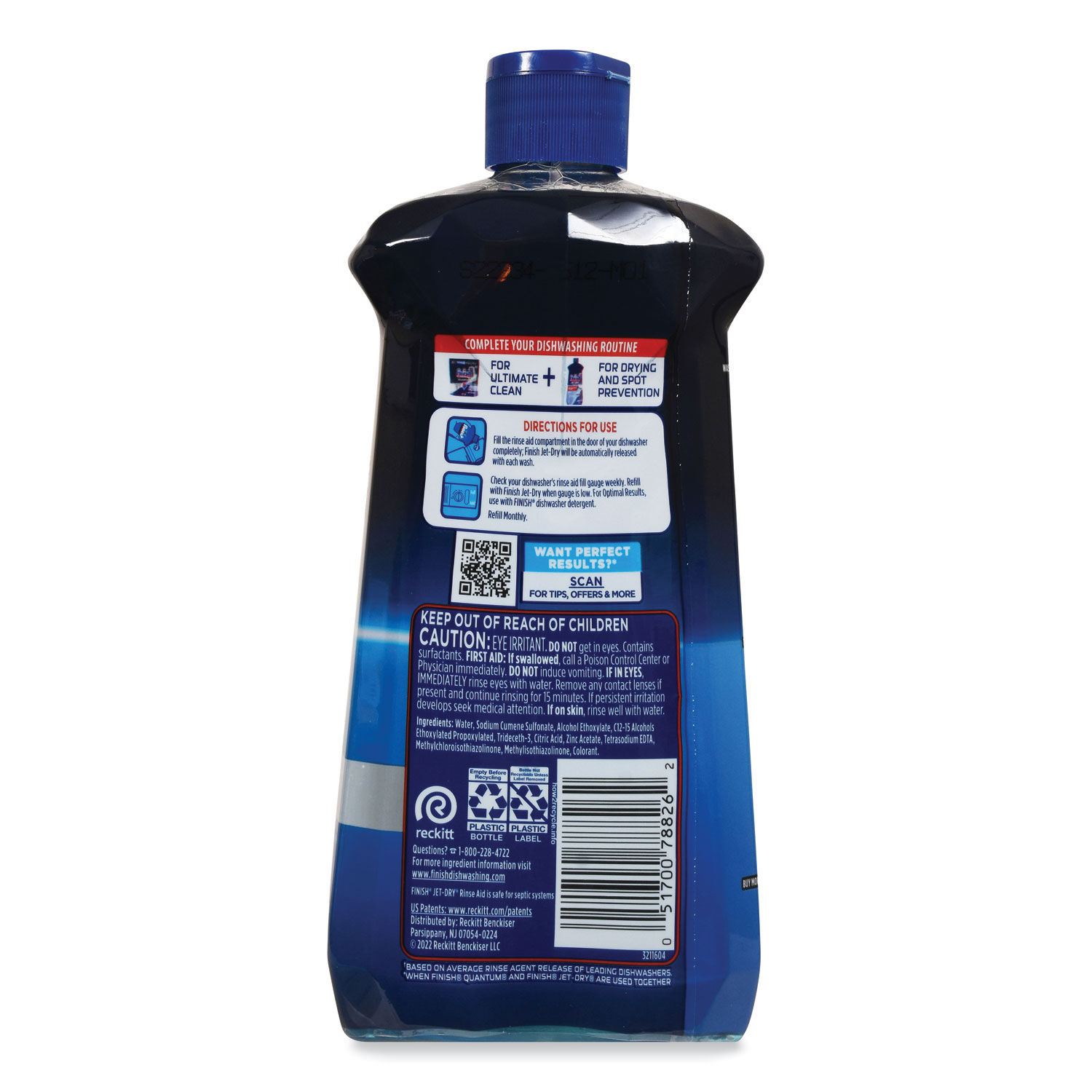 Jet-Dry Rinse Agent by FINISH® RAC78826