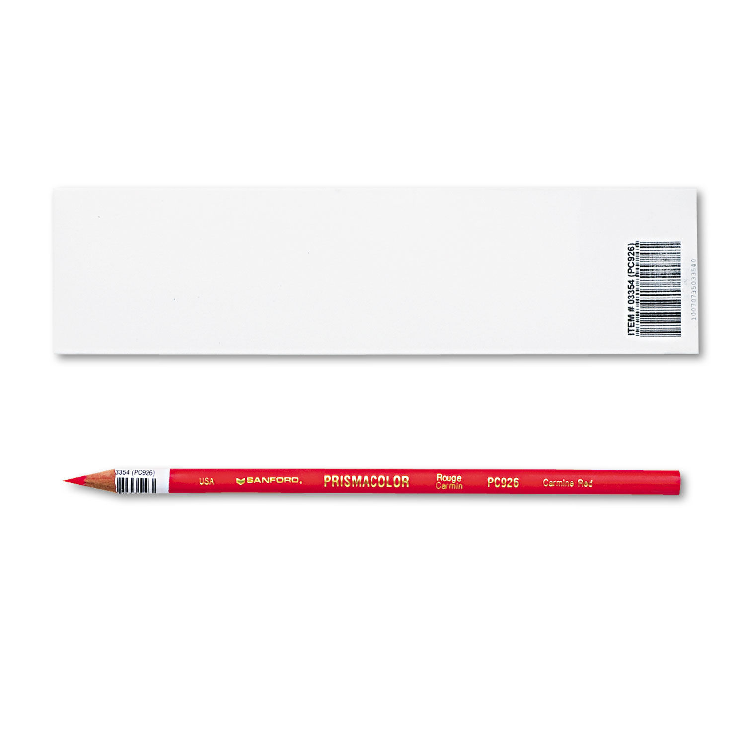 Premier Colored Pencil, 3 mm, 2B, White Lead, White Barrel, Dozen - Office  Express Office Products