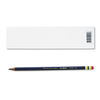 SAN20044 - Col-Erase Pencil with Eraser, 0.7 mm, 2B (#1), Blue Lead, Blue Barrel, Dozen