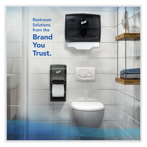 Scott Professional Essential 100% Recycled Fiber Bulk Toilet Paper for  Business, White, KCC13217