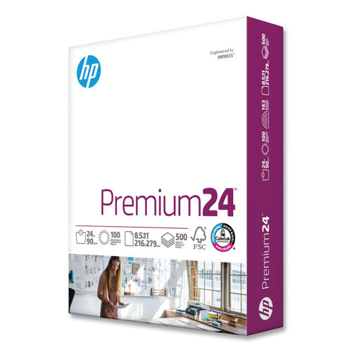 HP Printer Paper | 8.5 x 11 Paper | Office 20 lb | 3 Ream Case - 1500 Sheets | 92 Bright | Made in USA - FSC Certified | 112090C