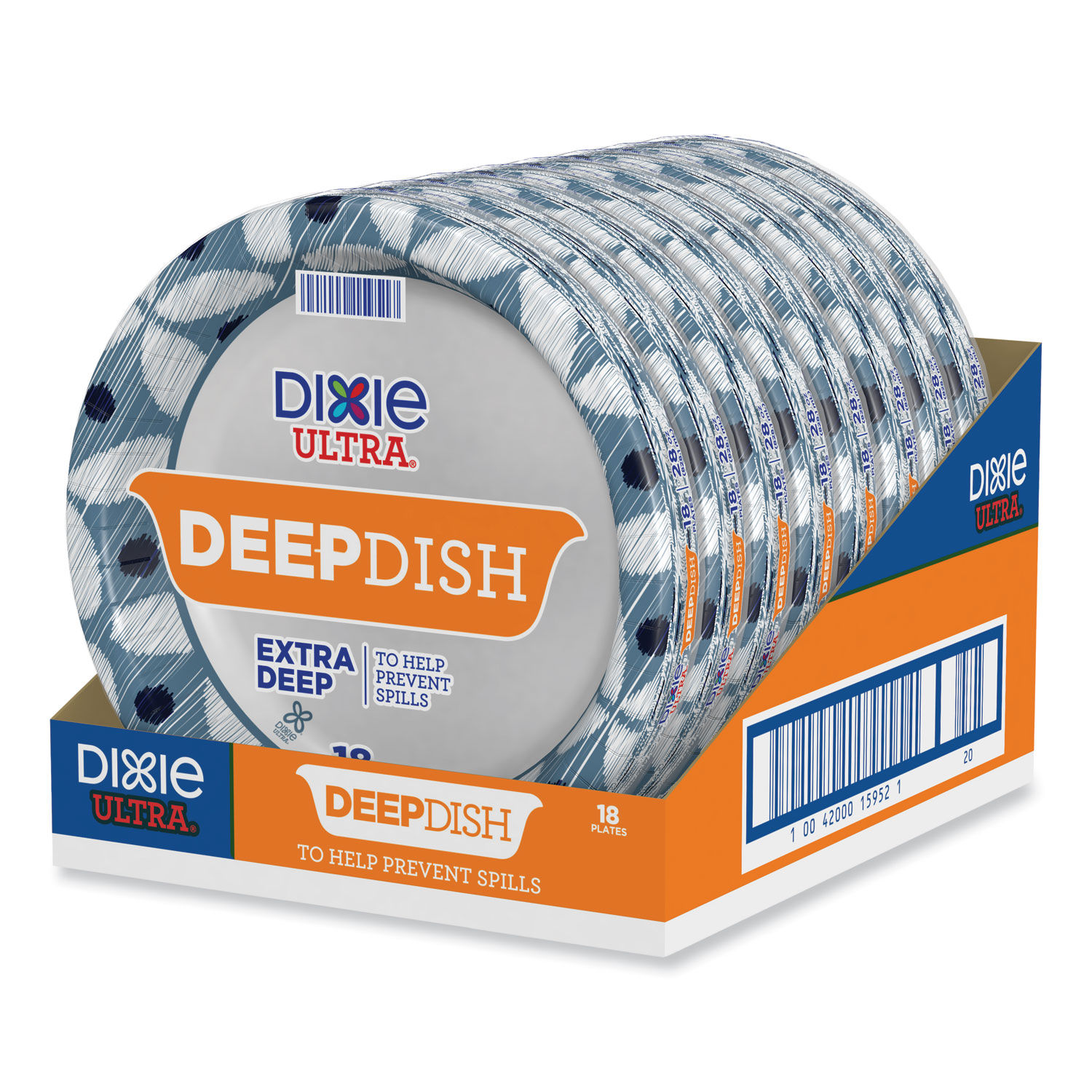 Deep Dish Paper Plate by Dixie® Ultra® DXE15951