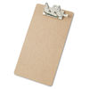 SAU05713 - Recycled Hardboard Archboard Clipboard, 2.5" Clip Capacity, Holds 8.5 x 14 Sheets, Brown