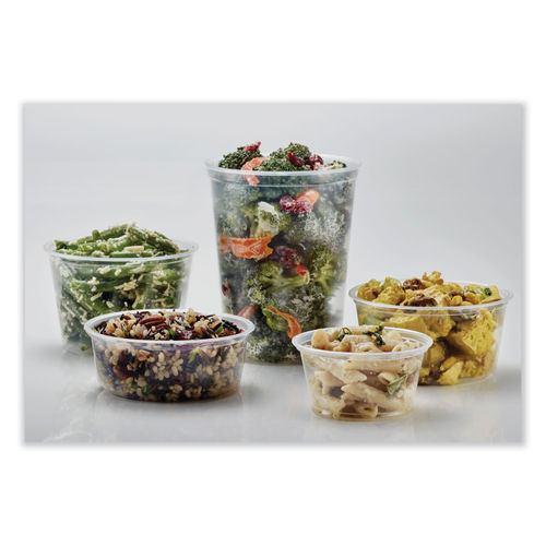 12 oz Plastic Deli Containers - 500 count