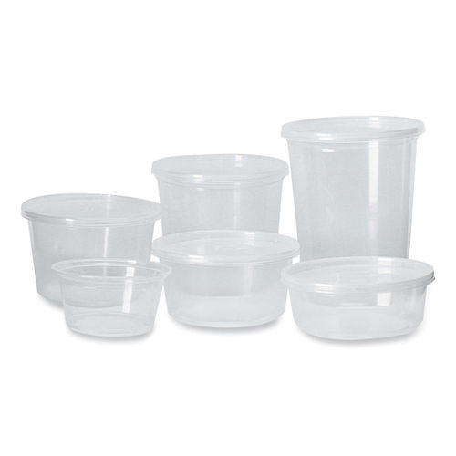 12 oz Plastic Deli Containers - 500 count