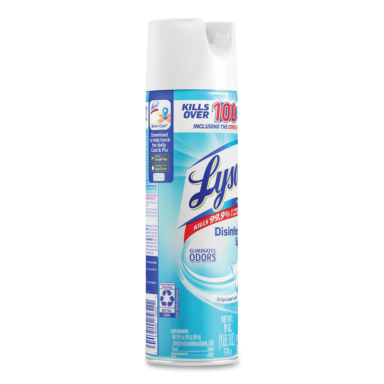 lysol disinfectant spray msds