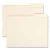 SMD10333 - Manila File Folders, 1/3-Cut Tabs: Right Position, Letter Size, 0.75" Expansion, Manila, 100/Box