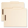 SMD14538 - Top Tab Fastener Folders, 1/3-Cut Tabs: Right, 0.75" Expansion, 2 Fasteners, Letter Size, Manila Exterior, 50/Box