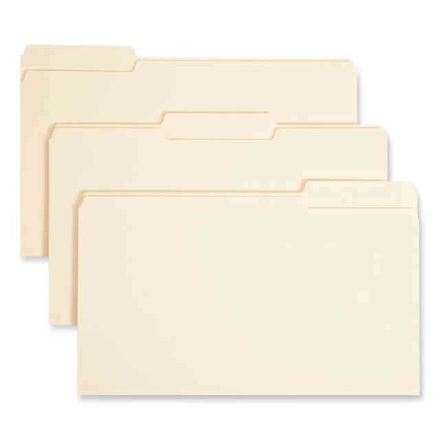 Interior File Folders, 1/3-Cut Tabs: Assorted, Legal Size, 0.75 Interior File Folders, 1/3-Cut Tabs: Assorted, Legal Size, 0.75