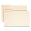 SMD15335 - Reinforced Tab Manila File Folders, 1/3-Cut Tabs: Left Position, Legal Size, 0.75" Expansion, 11-pt Manila, 100/Box