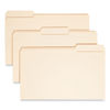 SMD15338 - Top Tab File Folders with Antimicrobial Product Protection, 1/3-Cut Tabs: Assorted, Legal, 0.75" Expansion, Manila, 100/Box