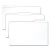 SMD17834 - Reinforced Top Tab Colored File Folders, 1/3-Cut Tabs: Assorted, Legal Size, 0.75" Expansion, White, 100/Box