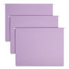 SMD64064 - Colored Hanging File Folders with 1/5 Cut Tabs, Letter Size, 1/5-Cut Tabs, Lavender, 25/Box