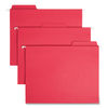 SMD64096 - FasTab Hanging Folders, Letter Size, 1/3-Cut Tabs, Red, 20/Box