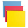 SMD64264 - Box Bottom Hanging File Folders, 2" Capacity, Letter Size, 1/5-Cut Tabs, Assorted Colors, 25/Box