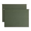 SMD64379 - Box Bottom Hanging File Folders, 3" Capacity, Legal Size, Standard Green, 25/Box