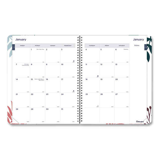 Monthly 14-Month Planner, Floral Watercolor Artwork, 11 x 8.5, Multicolor Cover, 14-Month (Dec to Jan): 2023 to 2025 Monthly 14-Month Planner, Floral Watercolor Artwork, 11 x 8.5, Multicolor Cover, 14-Month (Dec to Jan): 2023 to 2025